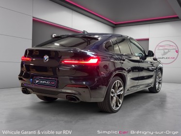 Bmw x4 g02 m40d 326ch xdrive bva8 - harmankardon - caméra 360 - volant/sièges chauffants - garantie 12 mois occasion...