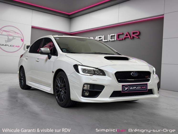 Subaru wrx sti boxer essence 2.5t 300 s club aileron suivi  subaru/ toit ouvrant/ garantie 12mois / origine france occasion...