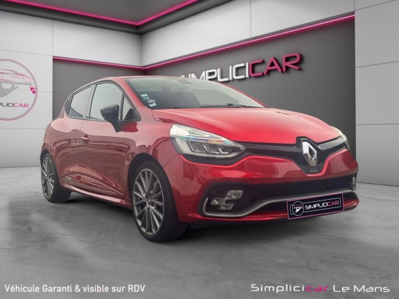 Renault clio iv 1.6 turbo 200 edc rs garantie 12 mois occasion simplicicar le mans simplicicar simplicibike france