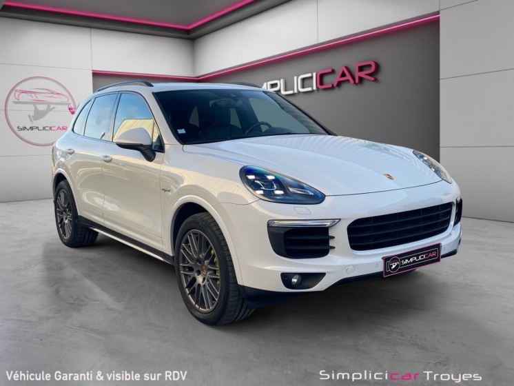 Porsche cayenne s 3.0 v6 416 ch platinium edition e-hybrid carplay pdls plus sièges chauffants garantie 12 mois occasion...