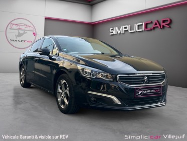Peugeot 508 1.6 bluehdi 120ch ss eat6 féline, caméra de recul, radar av/ar, sièges chauffants, sellerie cuire, garantie...