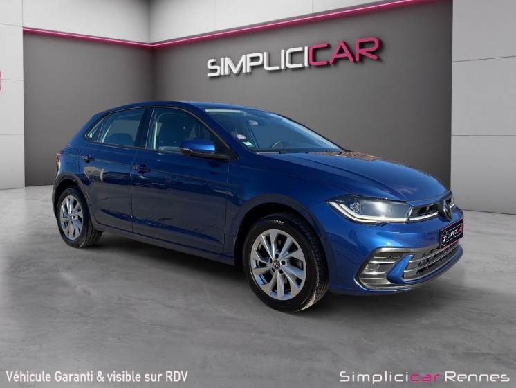 Volkswagen polo 1.0 tsi 110 ss dsg7 style occasion simplicicar rennes simplicicar simplicibike france