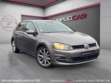 Volkswagen golf 1.4 tsi 122 bluemotion technology confortline - radars av/ar - sièges velours occasion simplicicar lagny ...