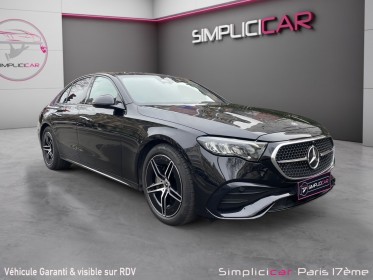 Mercedes classe e amg / garantie 12 mois / pack amg line / garantie 2 ans constructeur occasion paris 17ème (75)(porte...