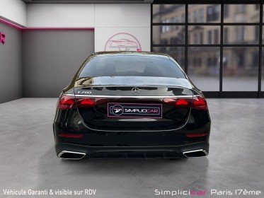 Mercedes classe e amg / garantie 12 mois / pack amg line / garantie 2 ans constructeur occasion paris 17ème (75)(porte...