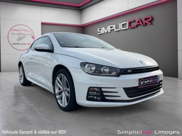 Volkswagen scirocco 2.0 tdi 150 r-line garantie 12 mois occasion simplicicar limoges  simplicicar simplicibike france