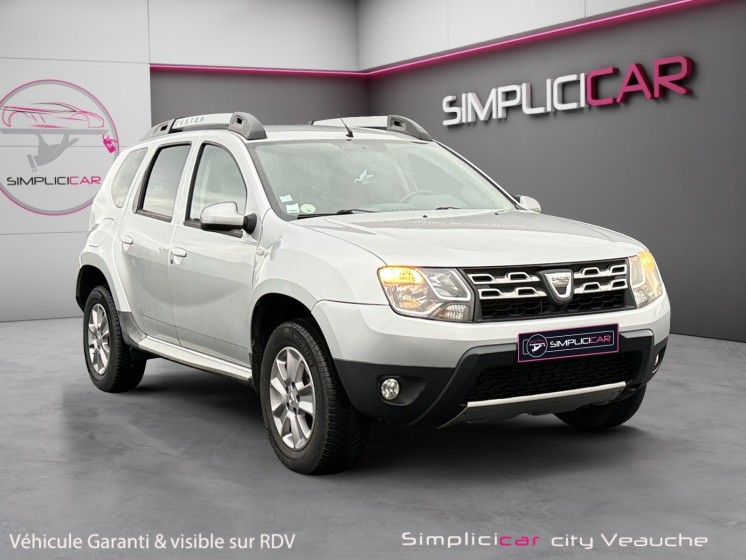 Dacia duster 1.5 dci 110 prestige distri ok  2 pneus 4 saisons occasion simplicicar veauche simplicicar simplicibike france