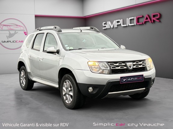 Dacia duster 1.5 dci 110 prestige distri ok  2 pneus 4 saisons occasion simplicicar veauche simplicicar simplicibike france