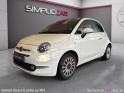 Fiat 500 serie 6 1.2 69 ch lounge / garante 12 mois / toit pano / radars occasion  simplicicar nice - pfvauto simplicicar...