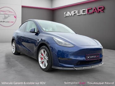 Tesla model y grande autonomie dual motor awd occasion simplicicar toulouse nord simplicicar simplicibike france