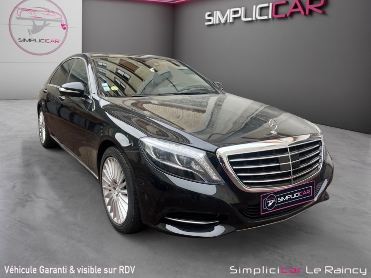 Mercedes classe s 350 cdi bluetec a toit panoramique ouvrant entretient a jour mercedes audio burmester garantie 12 mois...