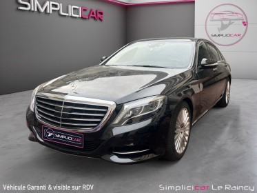 Mercedes classe s 350 cdi bluetec a toit panoramique ouvrant entretient a jour mercedes audio burmester garantie 12 mois...