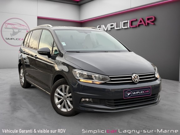 Volkswagen touran 2.0 tdi 150 dsg7 7pl confortline - entretien complet - carplay occasion simplicicar lagny  simplicicar...