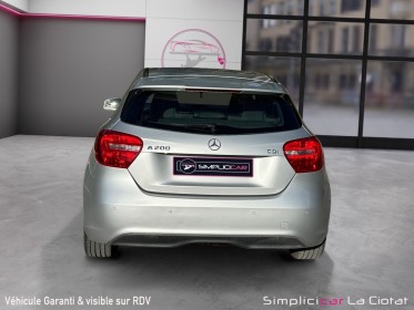 Mercedes classe a 200 cdi blueefficiency sensation entretien complet occasion simplicicar la ciotat simplicicar simplicibike...