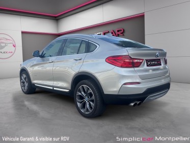 Bmw x4 f26 xdrive35i 306ch xline garantie 12 mois toit ouvrant caméra de recul feux directionnels occasion montpellier (34)...