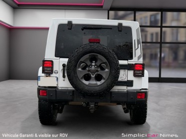 Jeep wrangler 2.8 crd 200 unlimited bva - treuil - caméra de recul - garantie 12 mois occasion simplicicar nimes - rb auto...