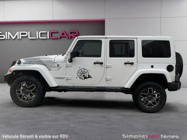 Jeep wrangler 2.8 crd 200 unlimited bva - treuil - caméra de recul - garantie 12 mois occasion simplicicar nimes - rb auto...