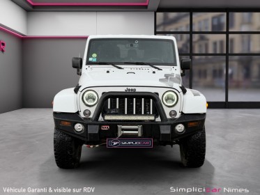 Jeep wrangler 2.8 crd 200 unlimited bva - treuil - caméra de recul - garantie 12 mois occasion simplicicar nimes - rb auto...