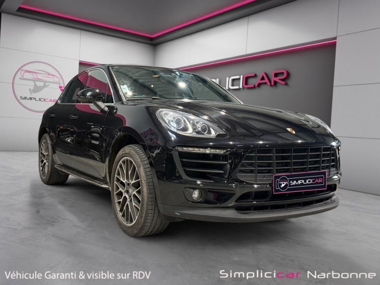 Porsche macan diesel 3.0 v6 258 ch s pdk suspensions pilotés garantie 12 mois occasion simplicicar narbonne simplicicar...