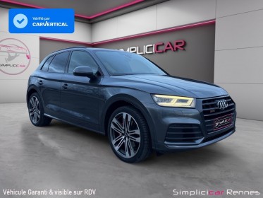 Audi sq5 3.0 v6 tfsi 354ch tiptronic 8 quattro - toit ouvrant - pack carbonne - camera 360 - bo occasion simplicicar rennes...