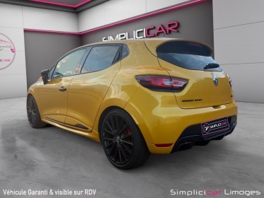 Renault clio iv 1.6 turbo 220 edc rs trophy occasion simplicicar limoges  simplicicar simplicibike france