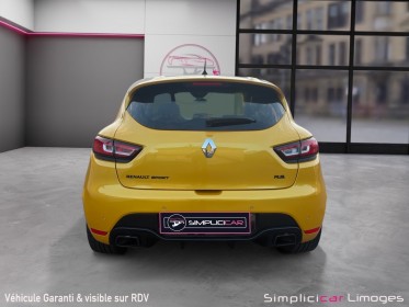 Renault clio iv 1.6 turbo 220 edc rs trophy occasion simplicicar limoges  simplicicar simplicibike france