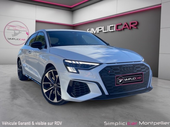 Audi s3 sportback tfsi 310 s tronic 7 quattro garantie 12 mois occasion montpellier (34) simplicicar simplicibike france