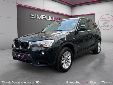 Bmw x3 f25 lci sdrive18d 150ch lounge plus occasion paris 17ème (75)(porte maillot) simplicicar simplicibike france