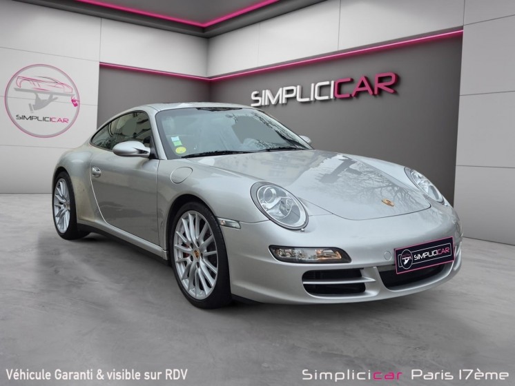 Porsche 911 carrera 4 coupe 997 4s coupe 3.8i francais/entretient full porsche/pack chrono/bose occasion paris 17ème...