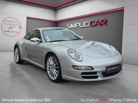 Porsche 911 carrera 4 coupe 997 4s coupe 3.8i francais/entretient full porsche/pack chrono/bose occasion paris 17ème...