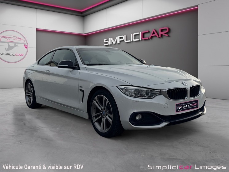 Bmw serie 4 coupe f32 428i 245 ch sport garantie 12 mois occasion simplicicar limoges  simplicicar simplicibike france