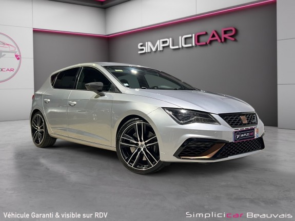 Seat leon 2.0 tsi 290 dsg7 cupra - garantie 12 mois occasion parc voitures beauvais simplicicar simplicibike france