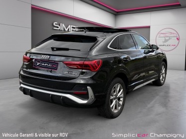 Audi q3 sportback 45 tfsie  245 ch s tronic 6 s line - garantie 12mois - 1ere main - suivie audi - carplay - toit ouvrant...