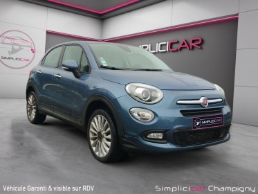 Fiat 500x my18 1.4 multiair 140 ch lounge carplay boite auto -semi cuir-camera de recul-gps occasion champigny-sur-marne (94)...