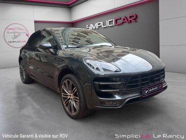Porsche macan turbo 3.6 v6 400 ch pdk pack chrono toit ouvrant car play audio bose suivi complet garantie 12 mois occasion...
