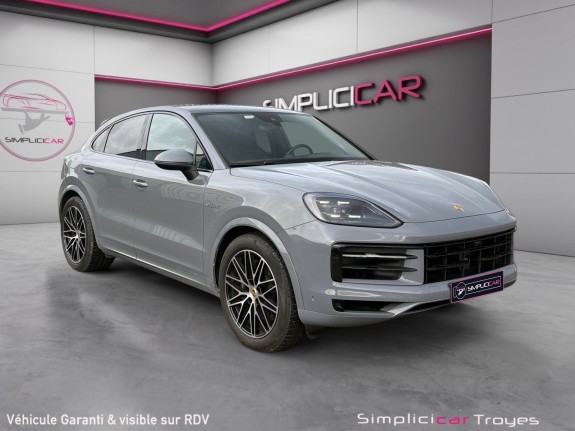 Porsche cayenne coupe e-hybrid 3.0 v6 470 ch tiptronic bva attelage toit pano double écran garantie 12 mois occasion...