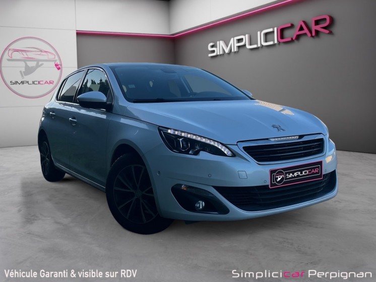 Peugeot 308 1.6 bluehdi 120ch ss eat6 allure caméra de recul régulateur de vitesse garantie 12 mois occasion simplicicar...