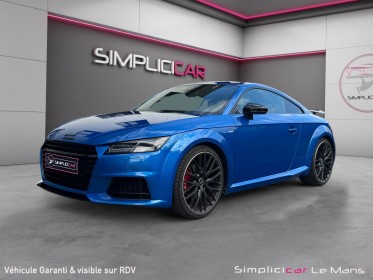 Audi tt coupe 2.0 tfsi 230 s tronic 6 s line pack compétition garantie  12 mois occasion simplicicar le mans simplicicar...