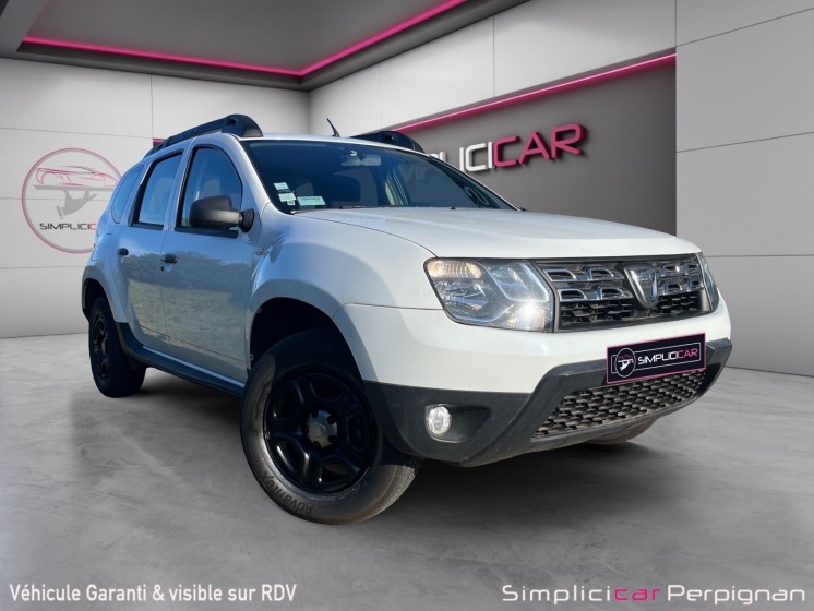 Dacia duster sce 115 4x2 silver line 2017 radar de recul climatisation garantie 12 mois occasion simplicicar perpignan ...