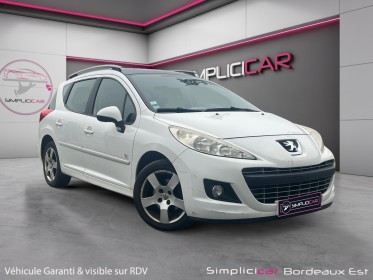 Peugeot 207 sw 1.6 hdi 112ch fap premium clim toit panoramique garantie 12 mois occasion simplicicar bordeaux  simplicicar...