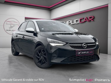 Opel corsa 1.2 turbo 100 ch bvm6 edition carplay sièges et volant chauffants garantie 12 mois occasion simplicicar poitiers...