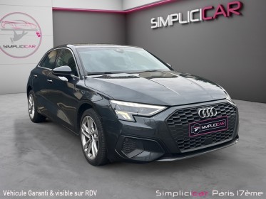 Audi a3 sportback 30 1.0 tfsi 12v  hybrid s tronic7  110cv boite auto /camera de recul / farantie 12 mois occasion paris...