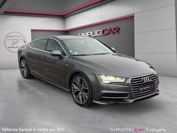 Audi a7 sportback v6 3.0 tdi 272 s tronic 7 quattro s line occasion barberey simplicicar simplicibike france