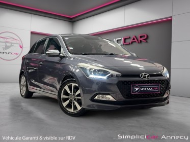 Hyundai i20 84ch intuitive/garantie 12 mois/suivi entretien complet/roues de secours occasion simplicicar annecy simplicicar...