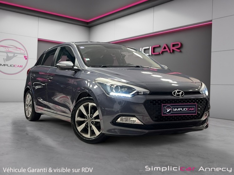 Hyundai i20 84ch intuitive/garantie 12 mois/suivi entretien complet/roues de secours occasion simplicicar annecy simplicicar...