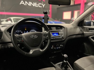 Hyundai i20 84ch intuitive/garantie 12 mois/suivi entretien complet/roues de secours occasion simplicicar annecy simplicicar...