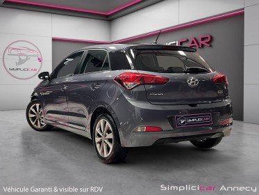 Hyundai i20 84ch intuitive/garantie 12 mois/suivi entretien complet/roues de secours occasion simplicicar annecy simplicicar...