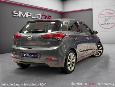 Hyundai i20 84ch intuitive/garantie 12 mois/suivi entretien complet/roues de secours occasion simplicicar annecy simplicicar...