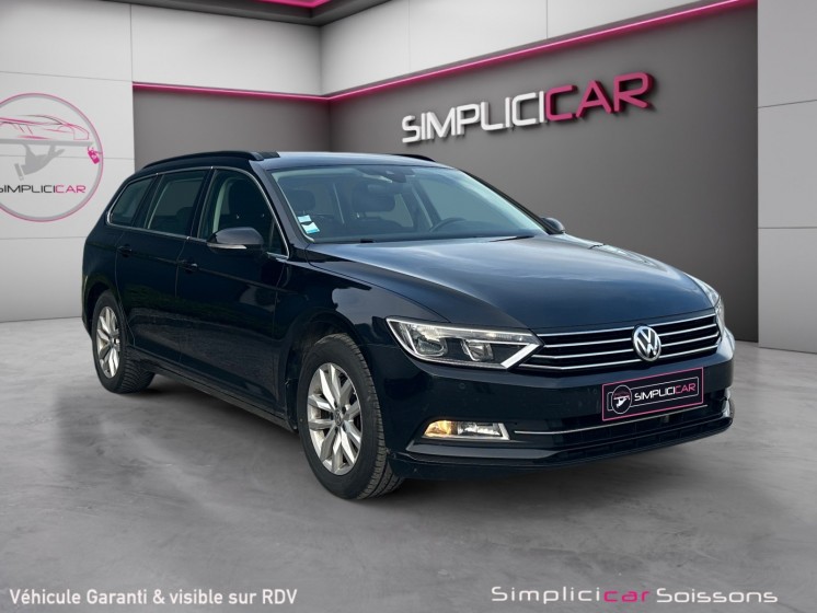 Volkswagen passat sw 2.0 tdi 150 dsg7 confortline-suivi vw/acc/caméra de recul/carplay/siéges chauff-garantie 12 mois...