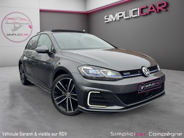 Volkswagen golf 1.4 tsi 204 hybride rechargeable dsg6 gte - suivi à jour volkswagen - carplay - toit ouvrant - caméra...